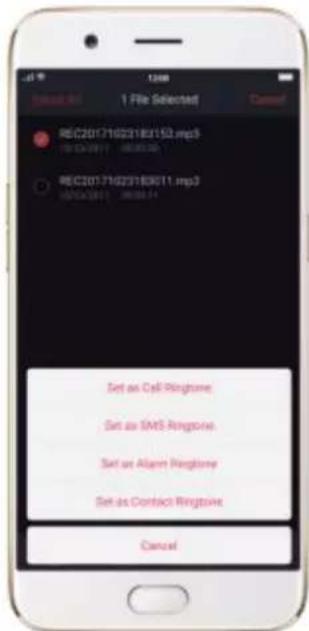 OPPO R9s Pro - Manage recordings - 3