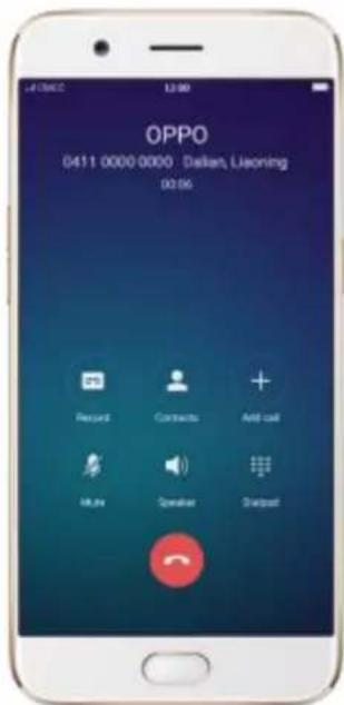 OPPO R9s Pro - While you're on a call - 1