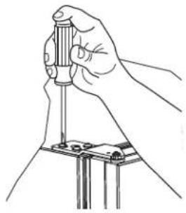 U-Line Wine Captain -1215WCB-00A - Install top hinge and door: - 1