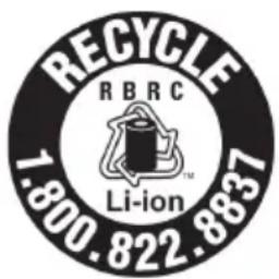 RECYCLE RBRC Li-ion 1.800.822.8837