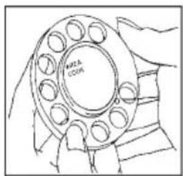 Cortelco 255444VBA20F - ROTARYDIAL TELEPHONES - 2