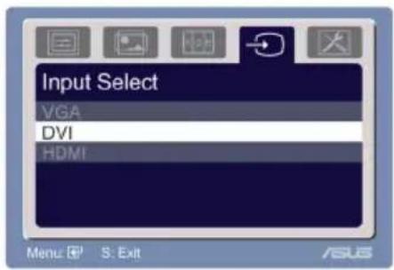 ASUS VH242HL - Input Select - 1