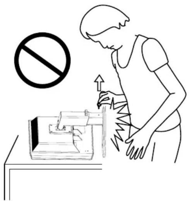 ASUS VH242HL - Assembling the monitor base - 3