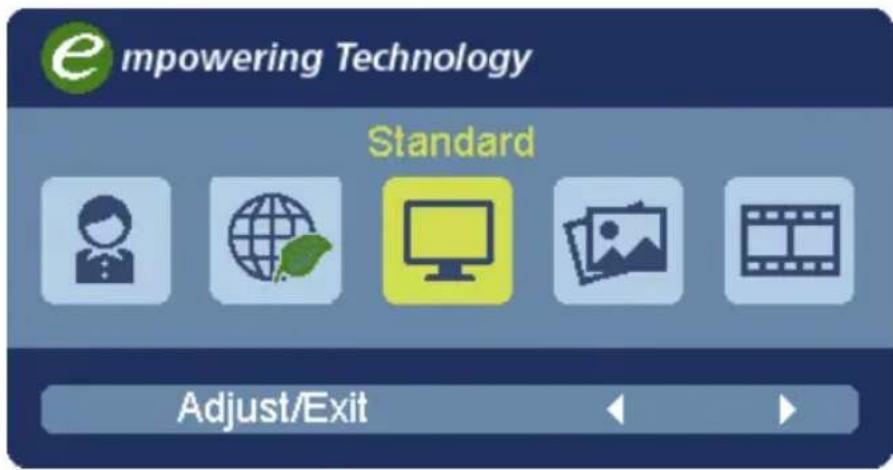 ACER KA200H - USER CONTROLS - 5