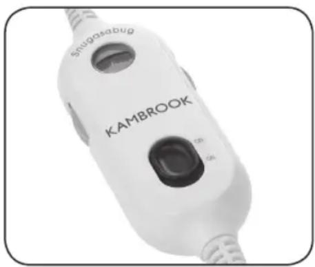 Kambrook Snugasabug Fitted KEB412 - Turning Your Fitted Electric Blanket On - 1