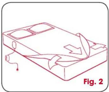 Kambrook Snugasabug Fitted KEB513 - Securing Your Fitted Electric Blanket - 3