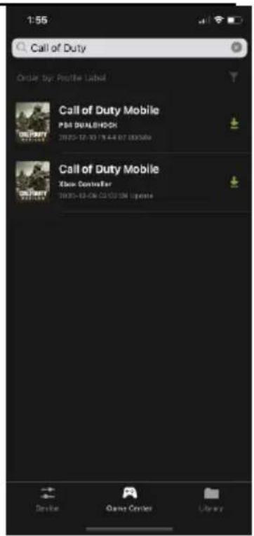 ATEN KeyMander 2 Mobile - Downloading a Profile from Game Center - 3