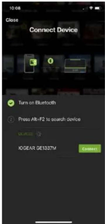 ATEN KeyMander 2 Mobile - Connecting the K2 Mobile app - 2
