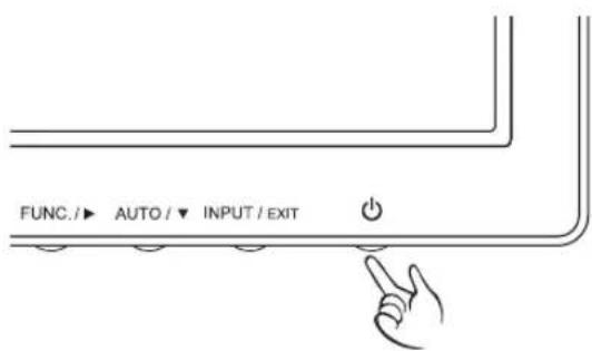 FUNC./▶ AUTO / ▼ INPUT / EXIT