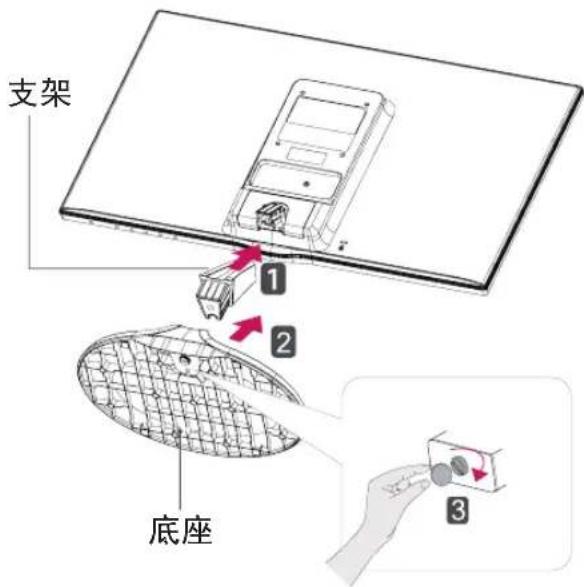 支架 1 2 底座 3