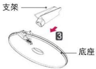 LG 22EN33R - 拆卸底座 - 2