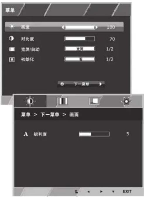 LG 22EN33R - MENU 设定 - 1