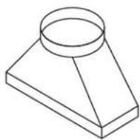 Dacor ILHSF8 - Transition Duct - 1