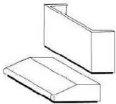 Dacor ILHSF8 - Stainless Steel Duct Covers - 1