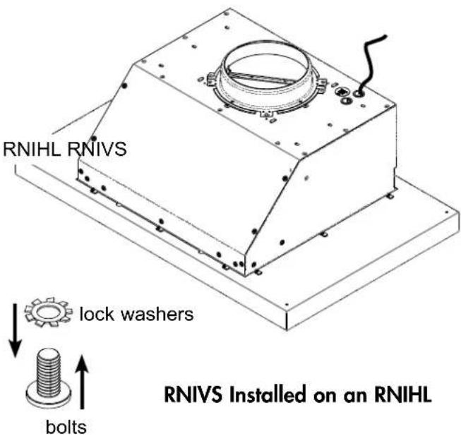 Dacor RNIHL48 - To Install the RNIVS: - 1