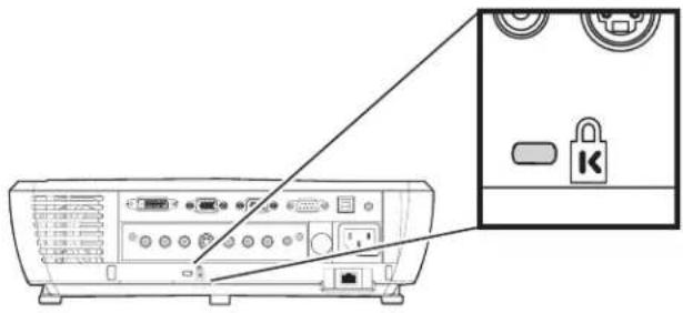 LENOVO ThinkVision C500 - Using the security slot - 1