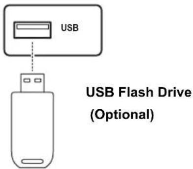 USB USB Flash Drive (Optional)
