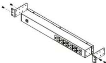 CyberPower PDU20B4F10R - Horizontal Installation (1U models only) - 1
