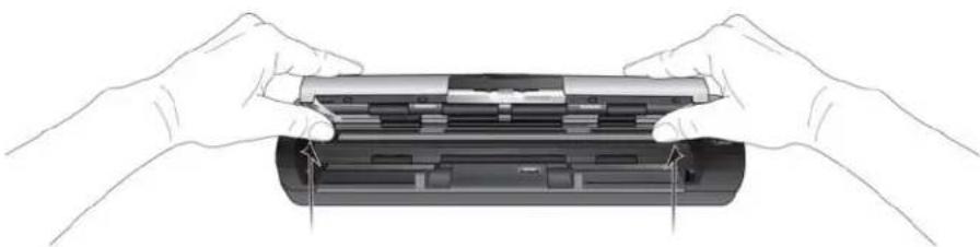 XEROX Strobe 400 - CLEANING YOUR SCANNER - 2