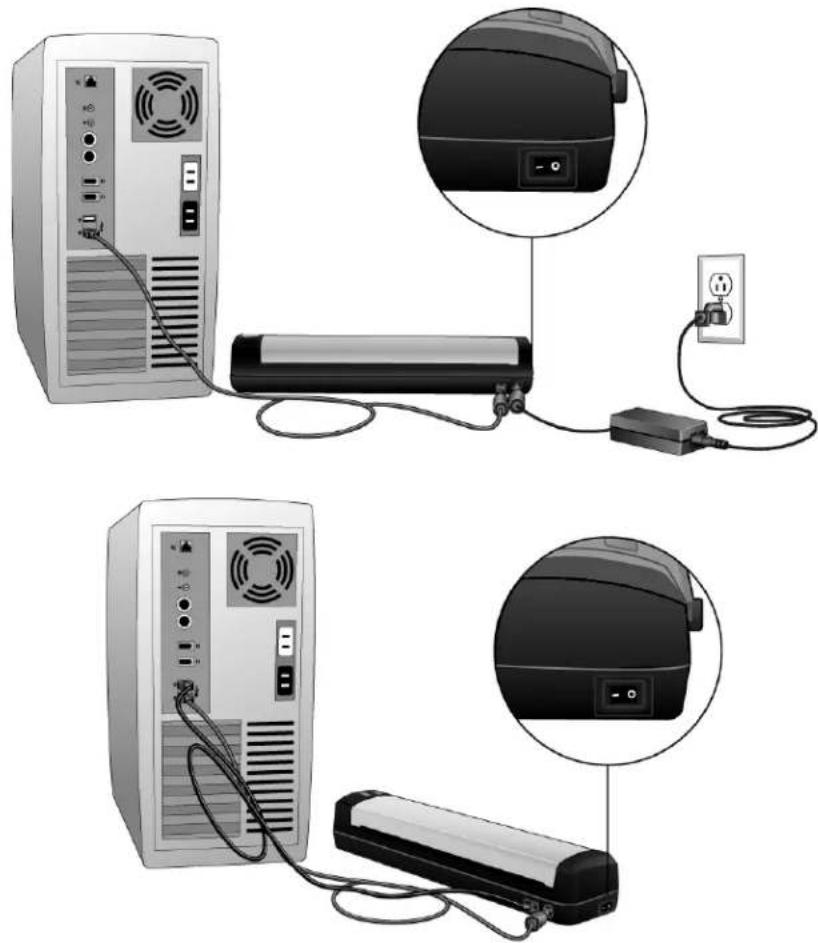 XEROX Strobe 400 - CONNECT THE USB CABLE AND TURN ON THE POWER - 2