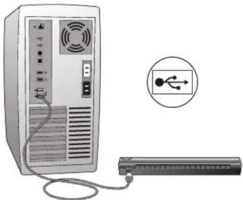 XEROX Strobe SXP1001-DB - CONNECT THE VISIONEER ROADWARRIOR OR STROBE XP 100 SCANNER - 1