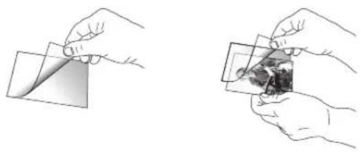XEROX Strobe SXP1001-DB - To scan a photo using the Strobe XP 200 photo sleeve: - 1