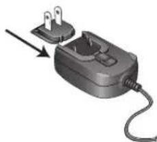 XEROX Strobe SXP1001-DB - To replace the AC Power Adapter plug: - 2