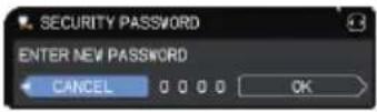 Christie LHD720i - If you have forgotten your password - 3