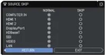 Christie LHD720i - OPTION menu - 3