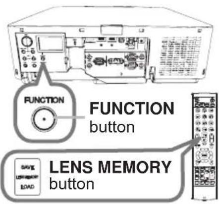 Christie LHD720i - Lens memory - 1