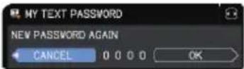 Christie LHD720i - If you have forgotten your password - 3