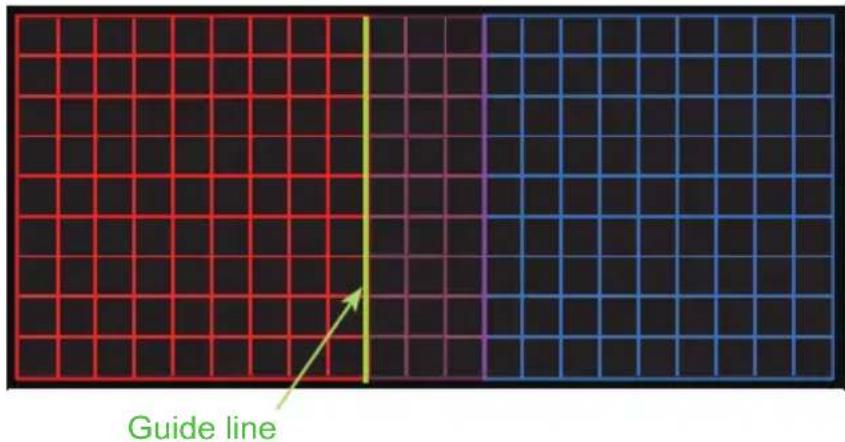 Christie LHD720i - Specifying Blending Region - 1
