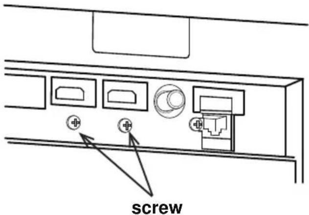 Christie LHD720i - Fastening the cables - 1