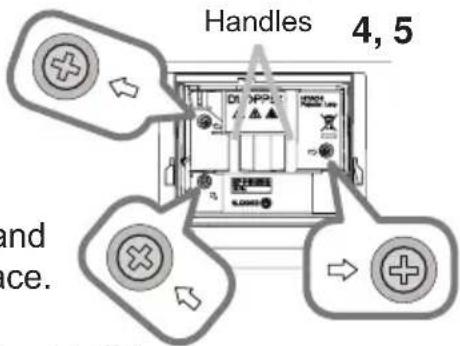 Christie LHD720i - In case of replacement by yourself, follow the following procedure. - 2