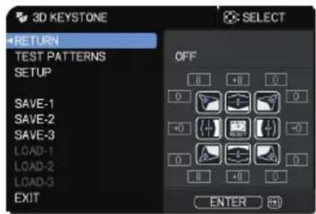 Christie LHD720i - 3D KEYSTONE: - 1