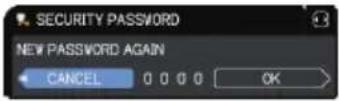 Christie LHD720i - If you have forgotten your password - 4