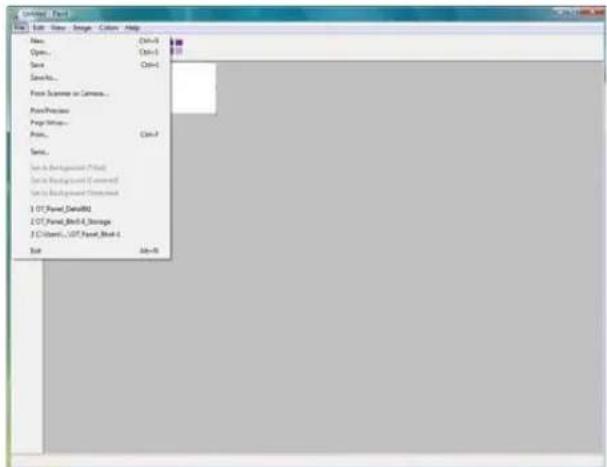 Menu Options Save Save As... From Summary or Camera... Power Process Page Details... Print... Save... Set in Background (Print) Set in Background (Current) Set in Background (Current) 1 CPT_Pool_Denalda 2 CPT_Pool_BroA_Storage 3 C Clients... CPT_Pool_BroA-1 End Help
