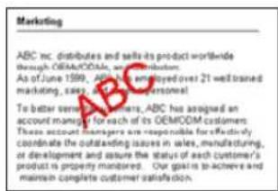 Marketing ABC inc. distributes and sells its product worldwide through OBA/ODMAs, and distribution. As of June 1999, ABC has employed over 21 well-trained marketing, sales and other personnel. To better serve customers, ABC has assigned an account manager for each of its OEMODM customer. These account managers are responsible for effectively coordinate the outstanding issues in sales, manufacturing, or development and spare the status of each customer's product is properly monitored. Our goals to achieve and maintain complete customer satisfaction.