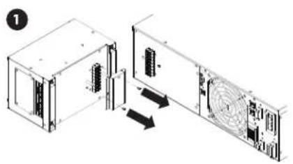 CyberPower Smart App Online OL6KRTHW - Step 2: Reattach the Maintenance Bypass Module to the Power Module - 1