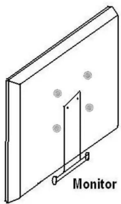 ViewZ Premium VZ-24RTH - Wall-mount Installation (Option) - 1