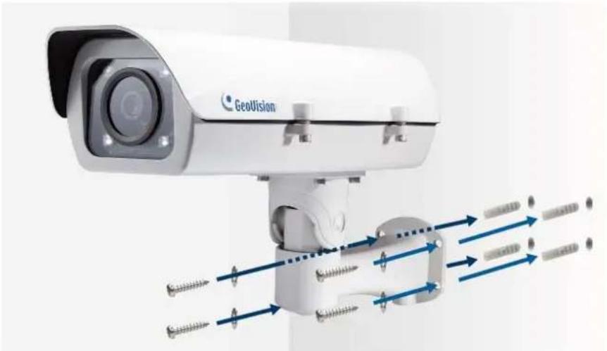 Geovision GV-LPC1200 - Installing the Camera - 1