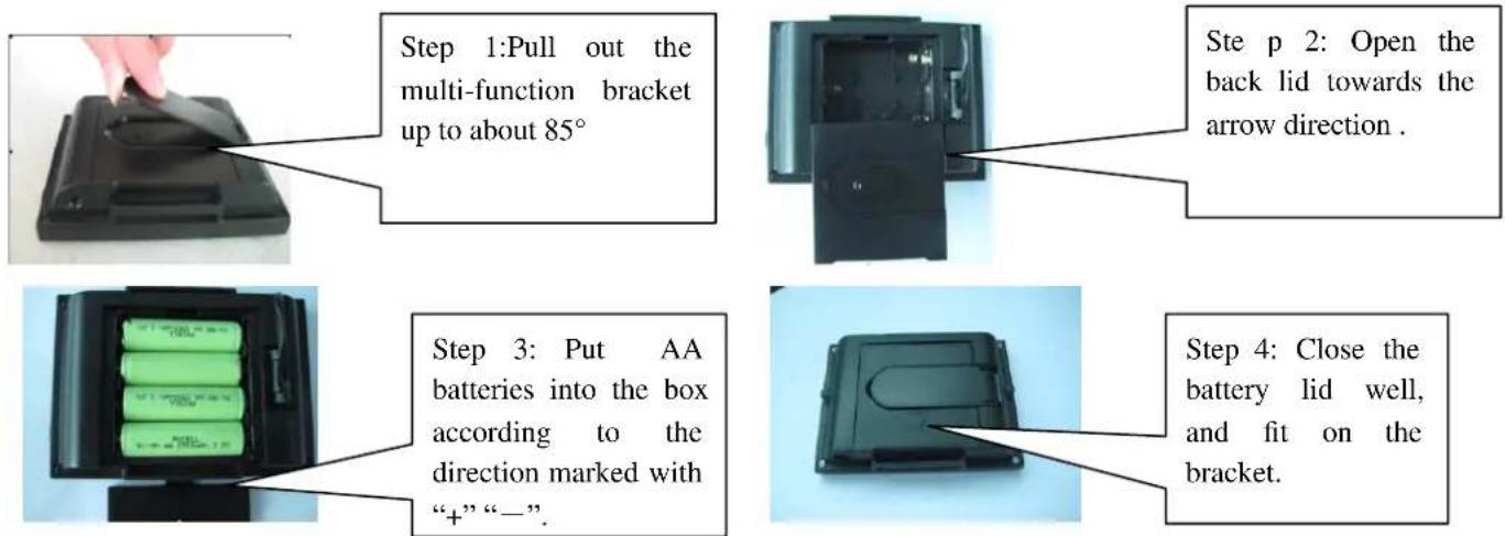 ViewZ VZ-35SM - Battery fixing - 1