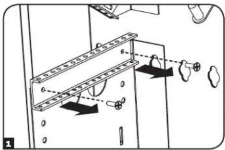 Tripp Lite SmartRack SRWF4U36 - Ajuste de la profundidad del riel de montaje - 2