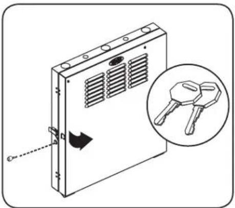 Tripp Lite SmartRack SRWF4U36 - Cerraduras de las puertas - 1