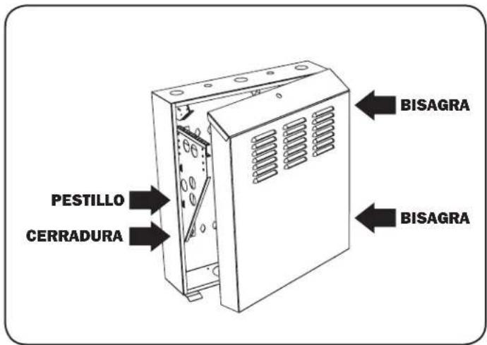 Tripp Lite SmartRack SRWF4U36 - Cómo invertir la Puerta Delantera - 1