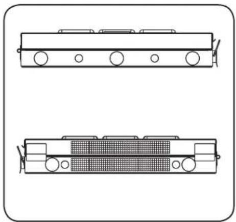 Tripp Lite SmartRack SRWF4U36 - Acceso y administración de los cables - 1