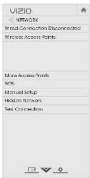 VIZIO Reference RS120-B3 - Connecting to a Wireless Network - 1