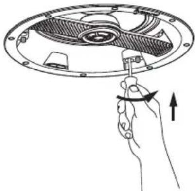 Russound IC-610T - Removing a Swiftlock™ Speaker - 1