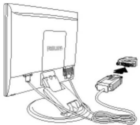 PHILIPS 150B4CS - Connecting to Your PC - 2