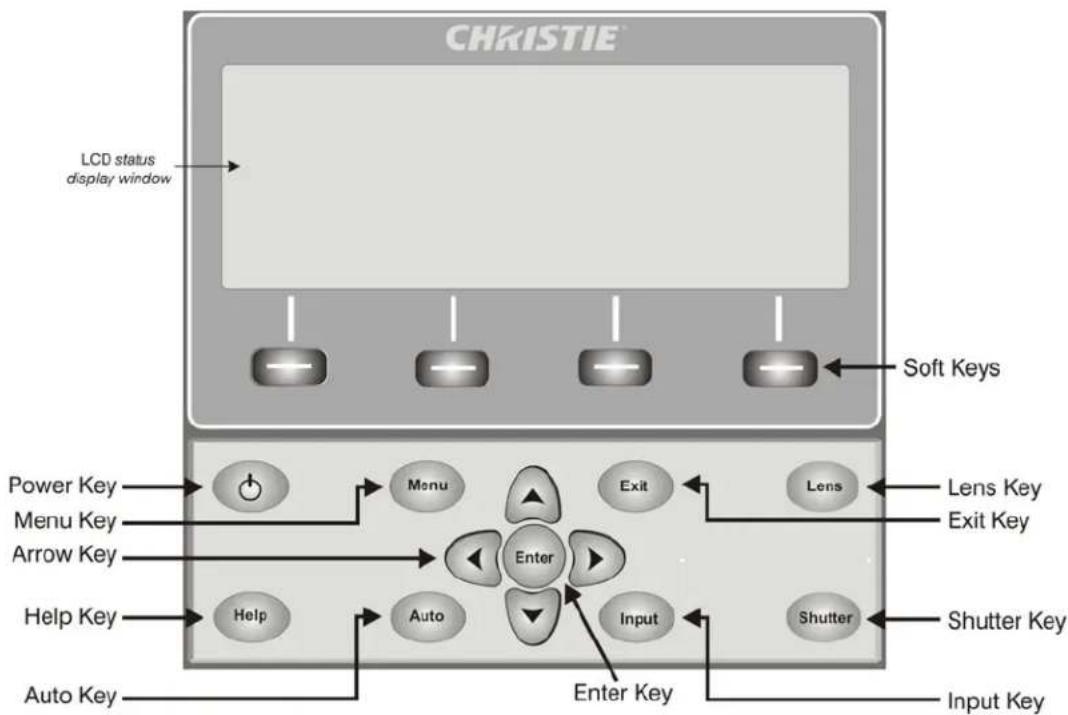 Christie Roadster HD16K - Built-in Keypad - 1